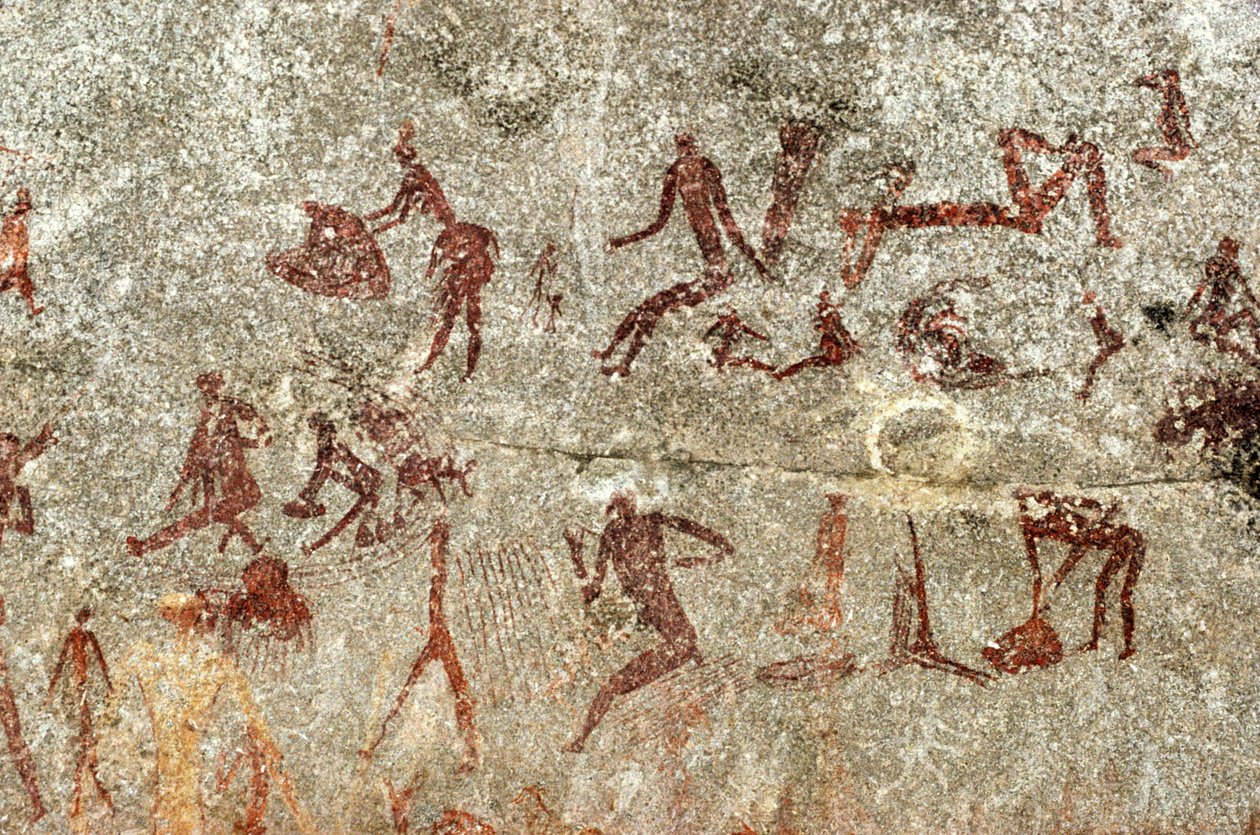 San Rock Art, África do Sul de Unknown