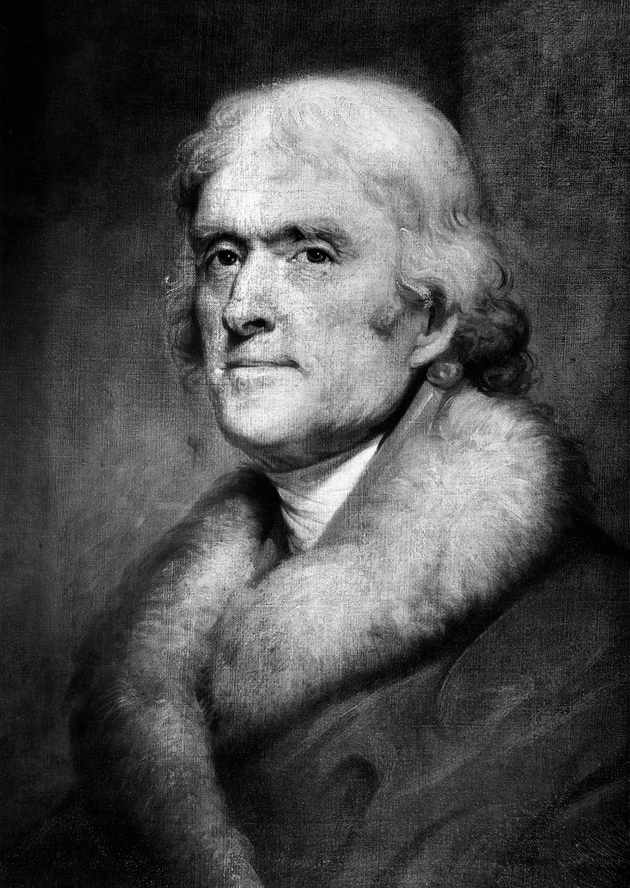 Thomas Jefferson por Rembrandt Peale de Unknown
