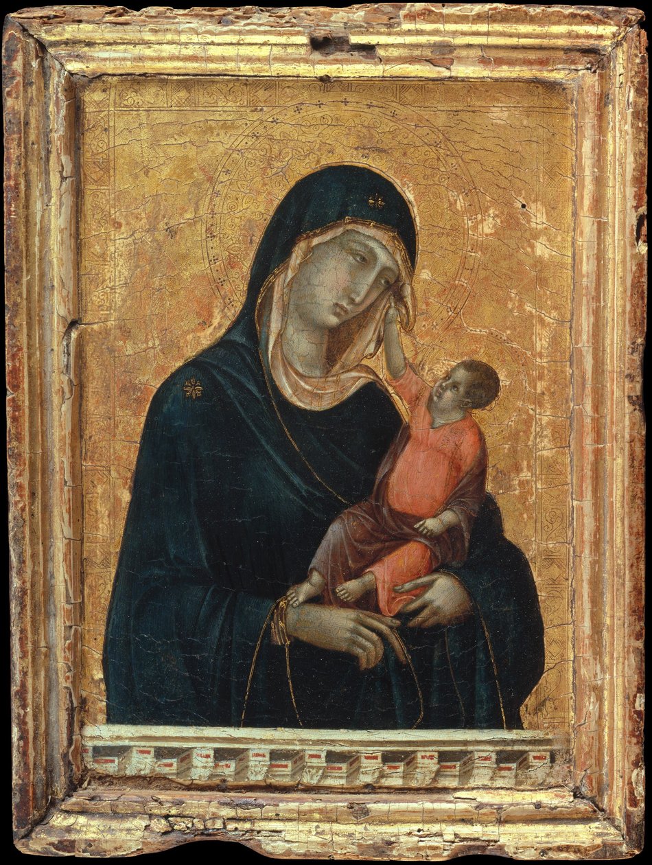 Madonna e criança de Duccio di Buoninsegna