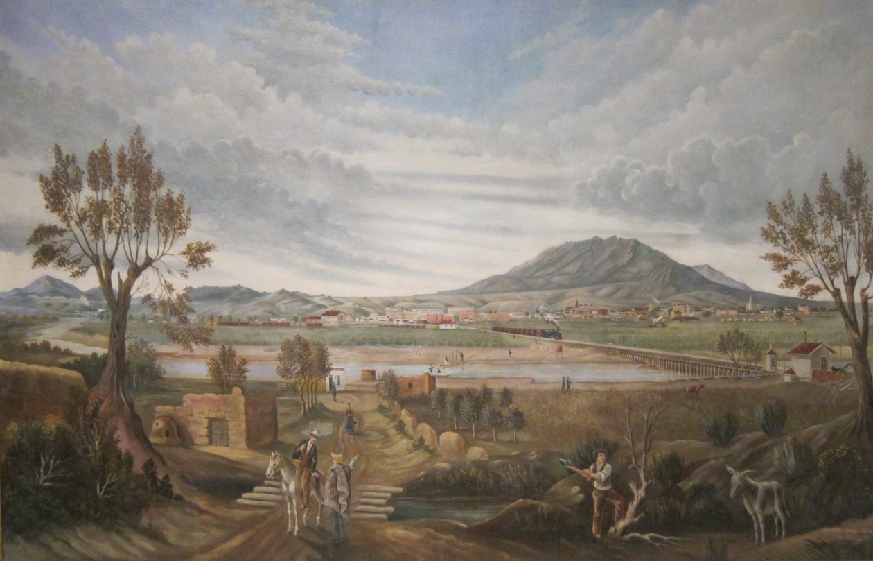 Vista, de, el paso de Leon Trousset