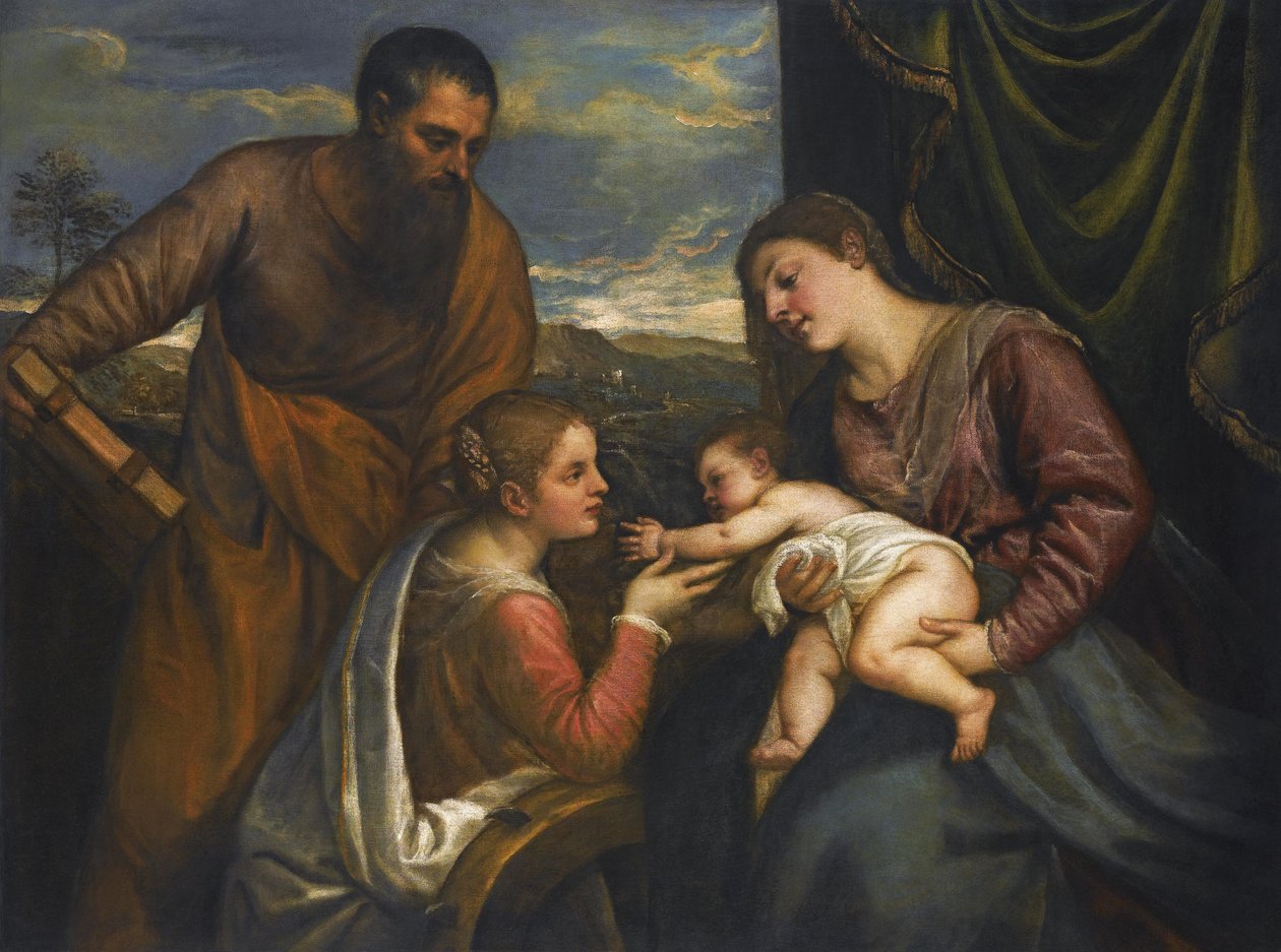 Uma conversa sagrada de Tiziano Vecelli