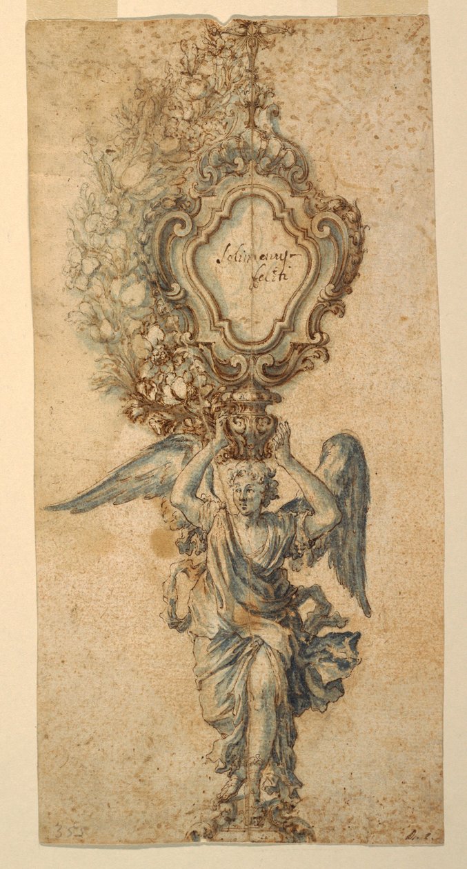 Desenho, Design para um relicário de Unknown