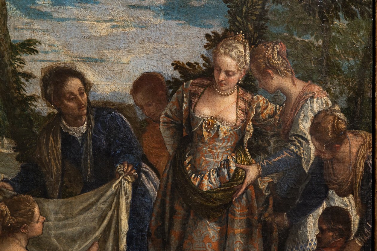 À procura de Moisés de (1528 88) Veronese