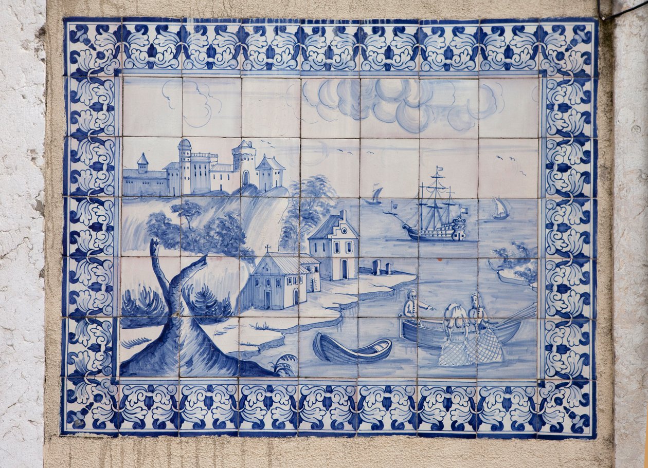 Azulejo, Lisboa, Portugal.  de Unknown