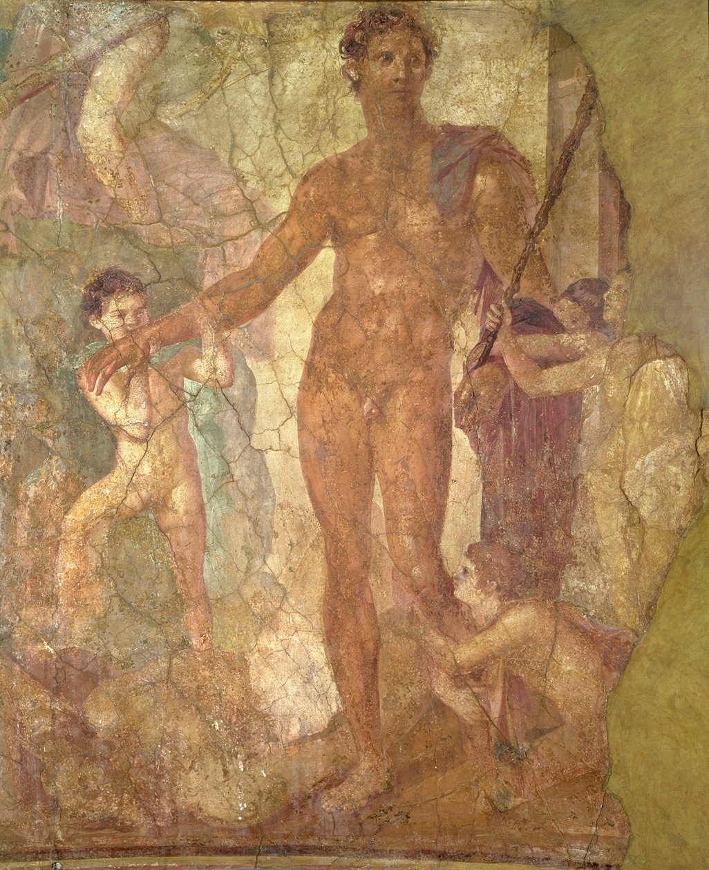 Teseu e o Minotauro, Pompéia de Unknown