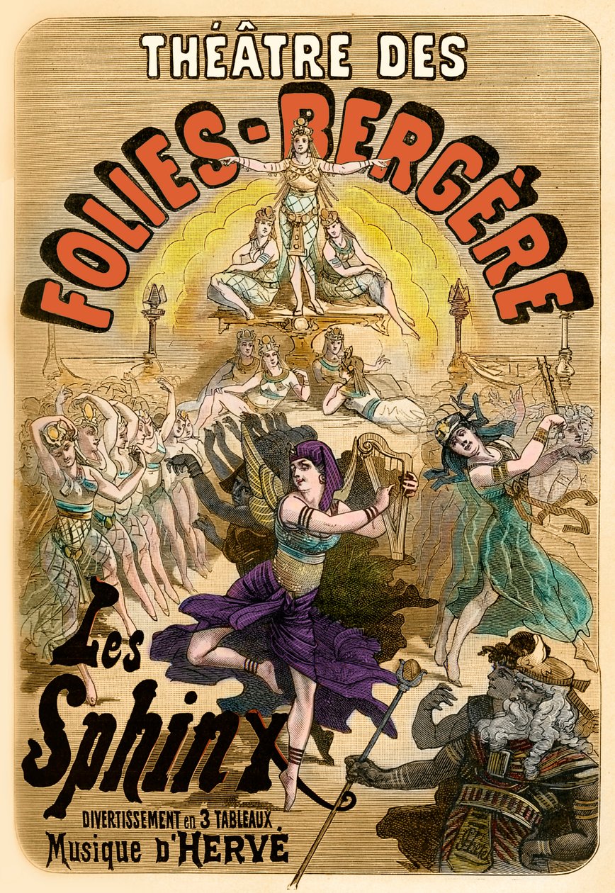 Theatre des Folies-Begère - cartaz de Unknown