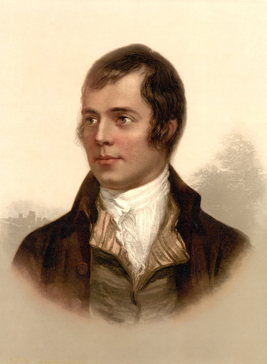 Robert Burns, c.1895 de English School