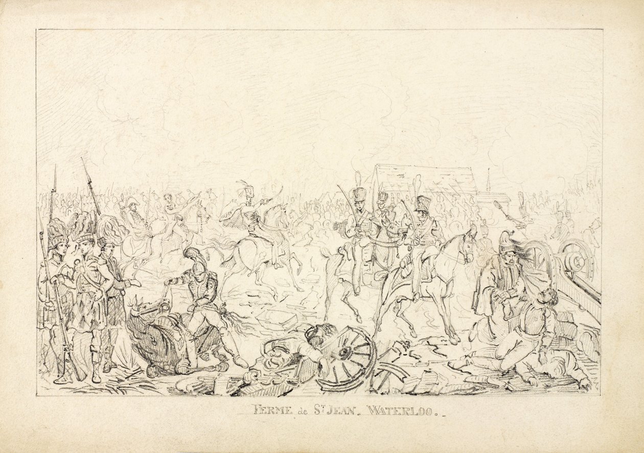 Waterloo, 1815 de English School
