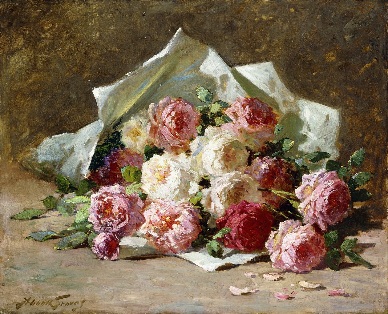 Um Buquê de Rosas de Abbott Fuller Graves