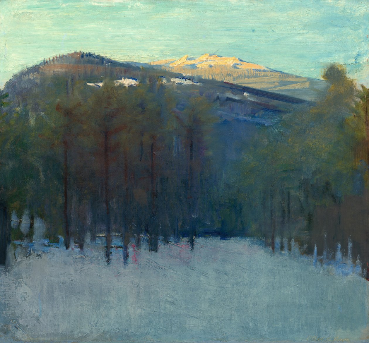 Monte Monadnock de Abbott Handerson Thayer