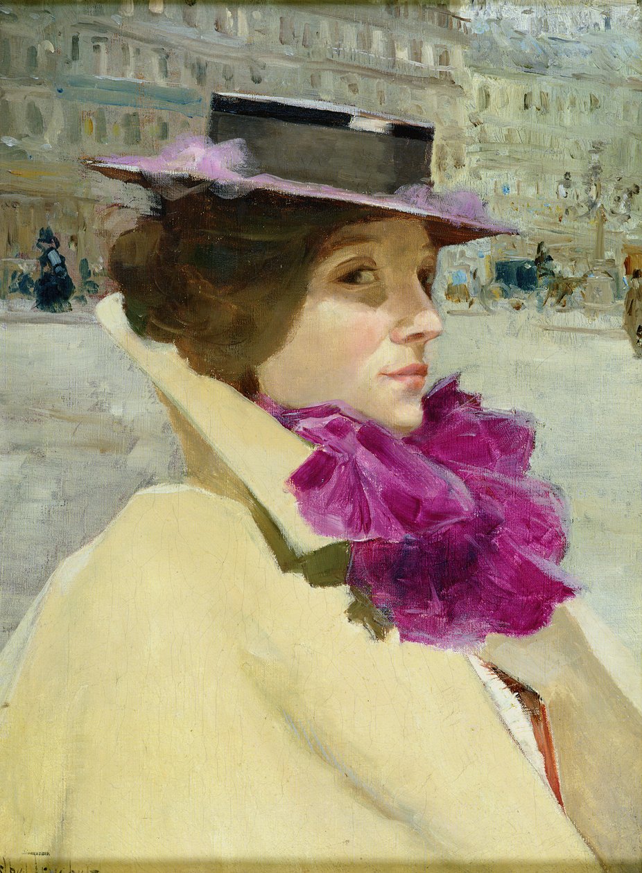 Cabeça de uma mulher de Abel Truchet