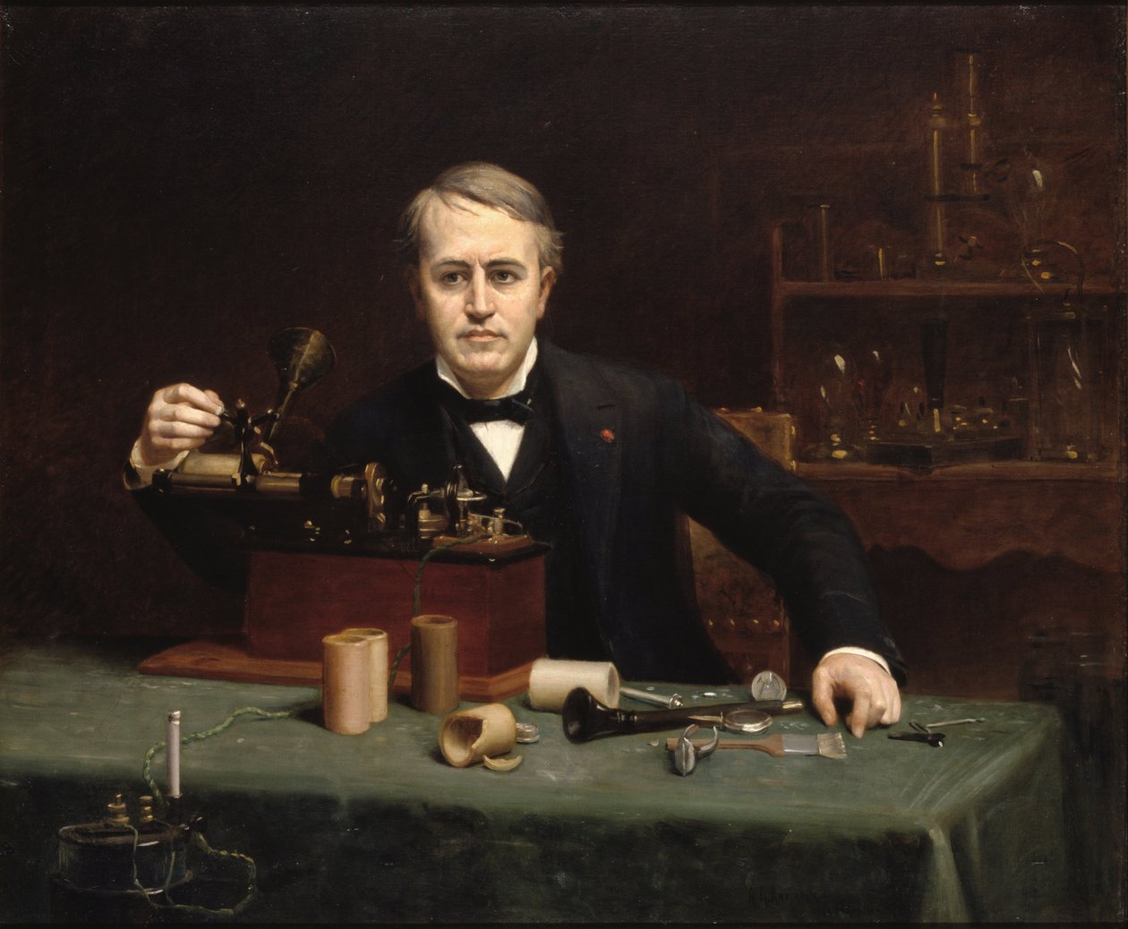 Thomas Alva Edison de Abraham Archibald Anderson