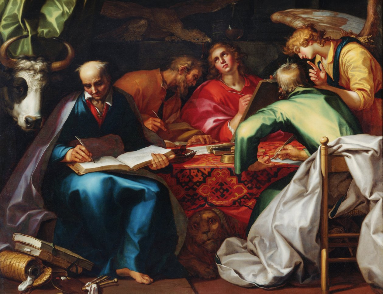 Os quatro evangelistas de Abraham Bloemaert
