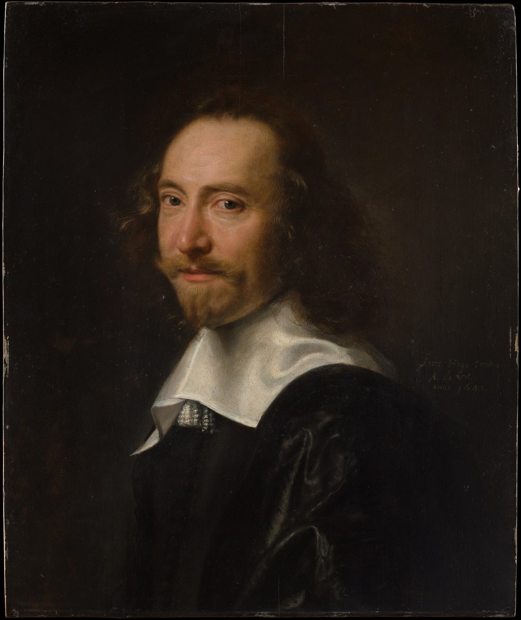 Retrato de um homem de Abraham de Vries