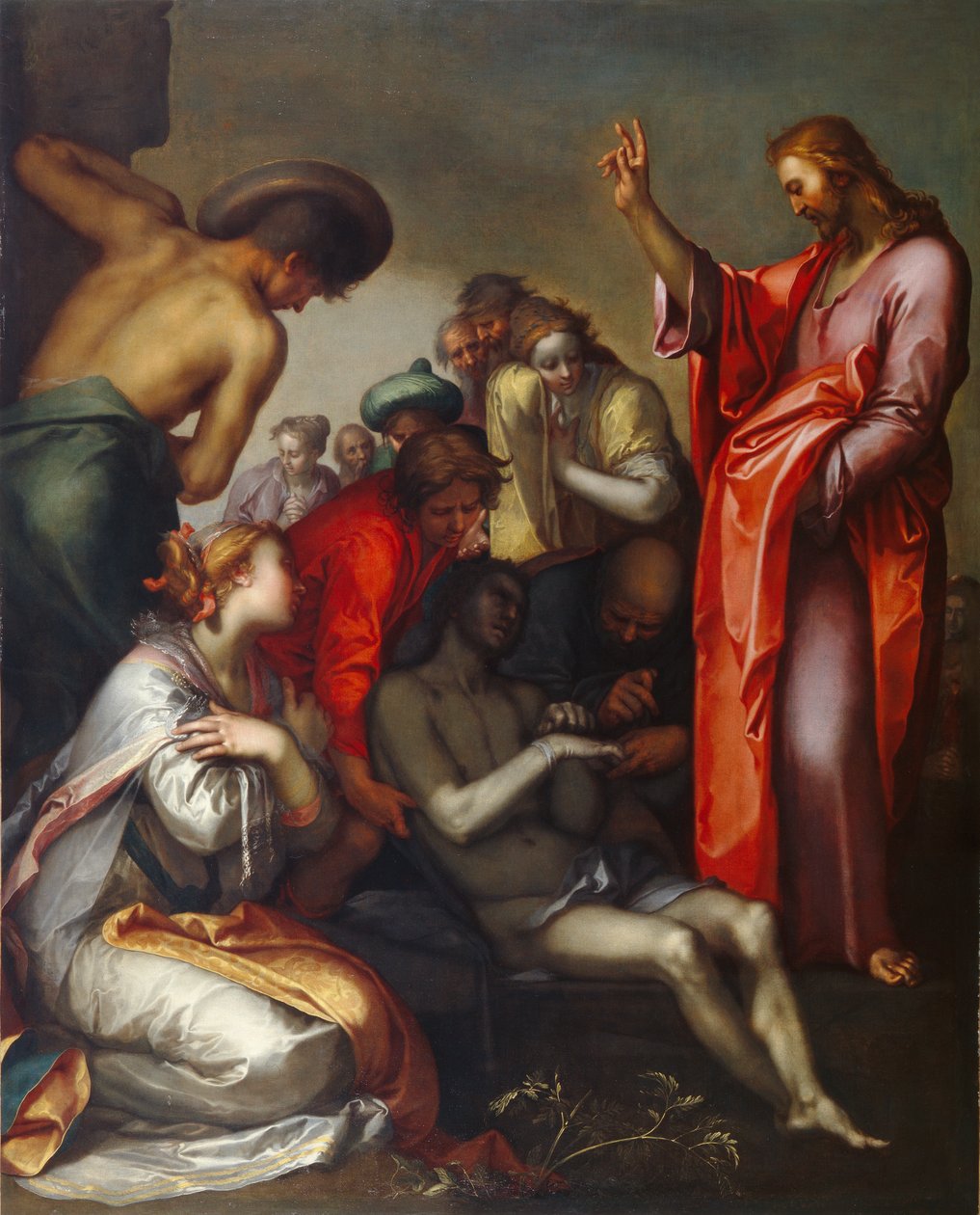 A ressurreição de Lázaro de Abraham Bloemaert