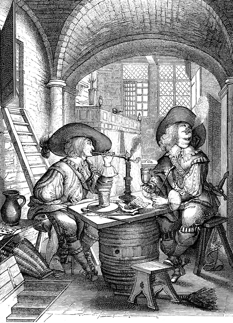 Tabaco, século XVII de Abraham Bosse