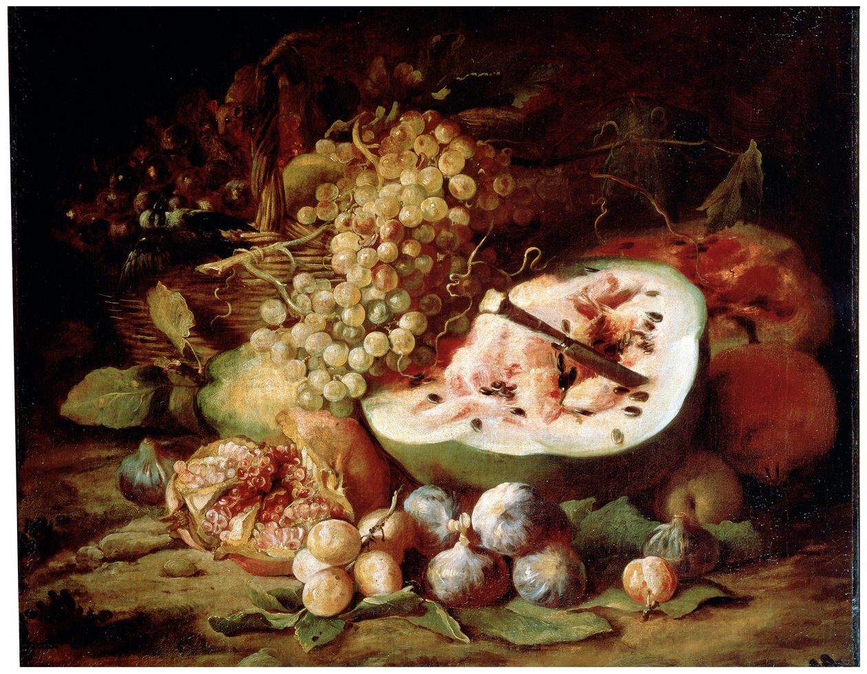 Frutas, década de 1670. de Abraham Brueghel