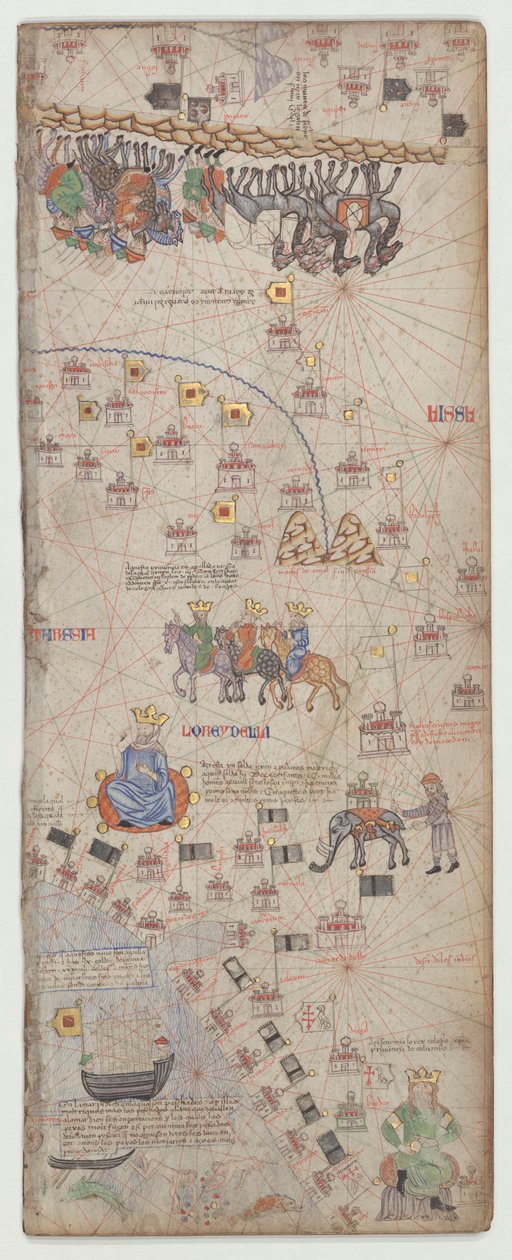 Atlas Catalão, Folha 10 de Abraham Cresques