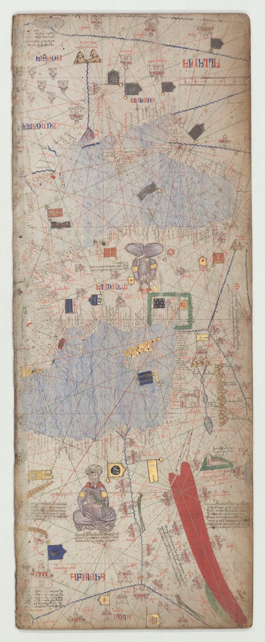 Atlas Catalão, Folha 8 de Abraham Cresques