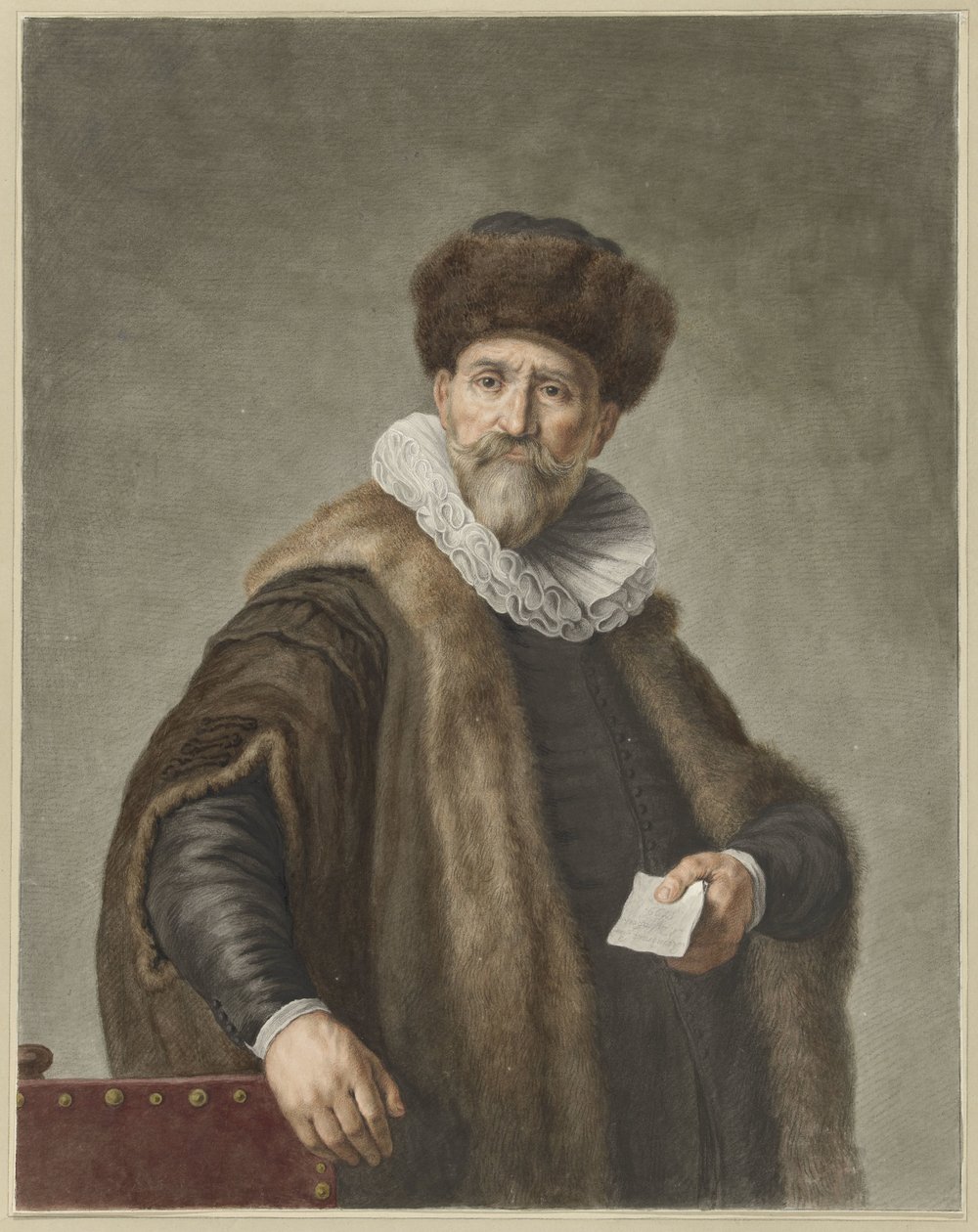 Retrato de Nicolaas Ruts de Abraham Delfos
