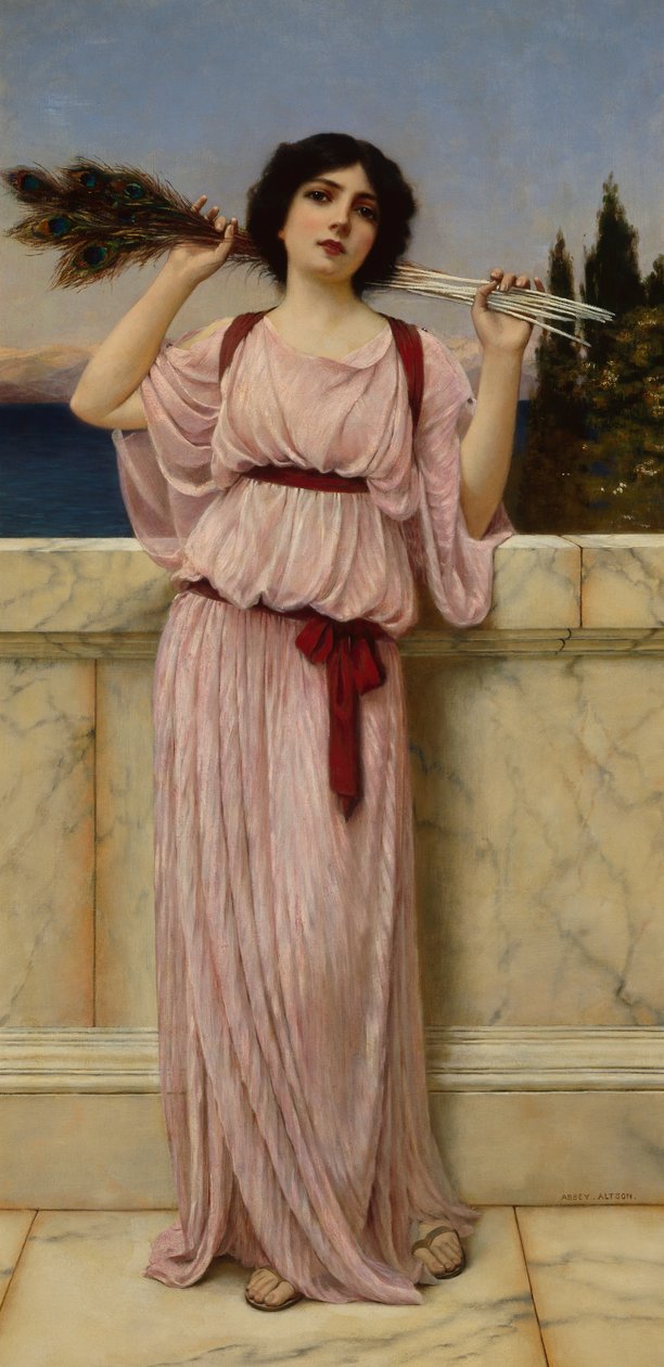 Expectativa (óleo sobre tela) de Aby Altson