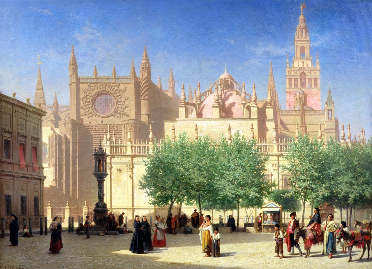 A, catedral, de, sevilha de Achille Zo