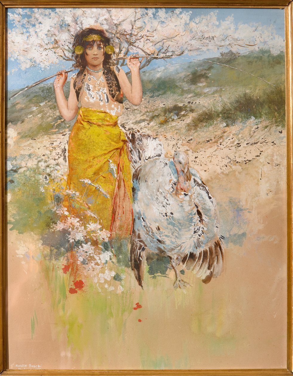 O Guardião dos perus de Achille Boschi