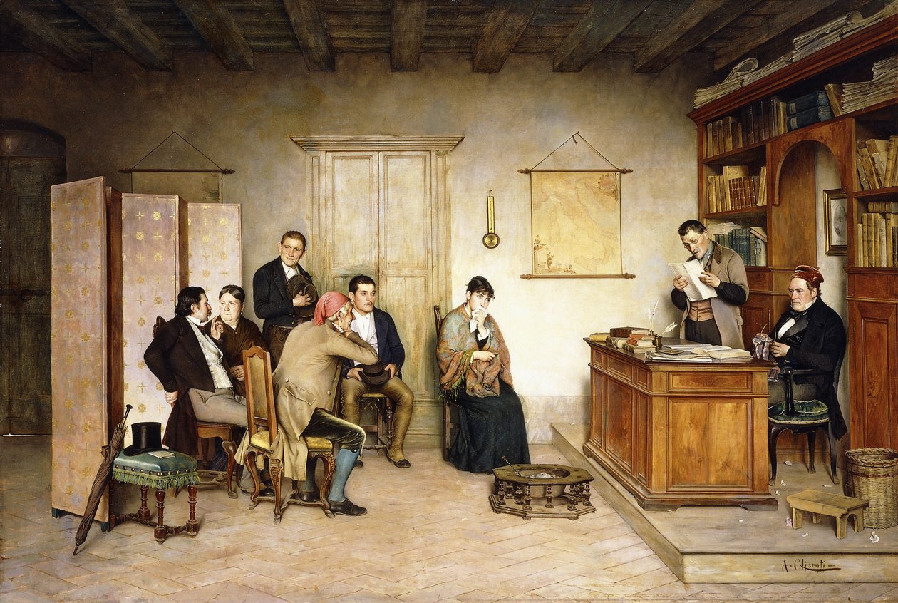 A Leitura da Vontade de Achille Glisenti