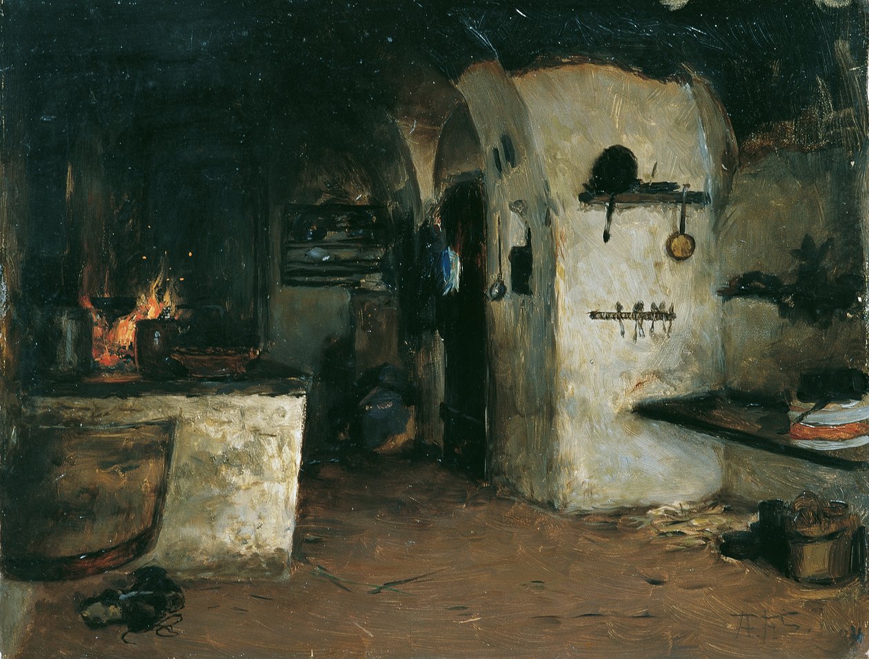 cozinha de fumaça de Adalbert Franz Seligmann