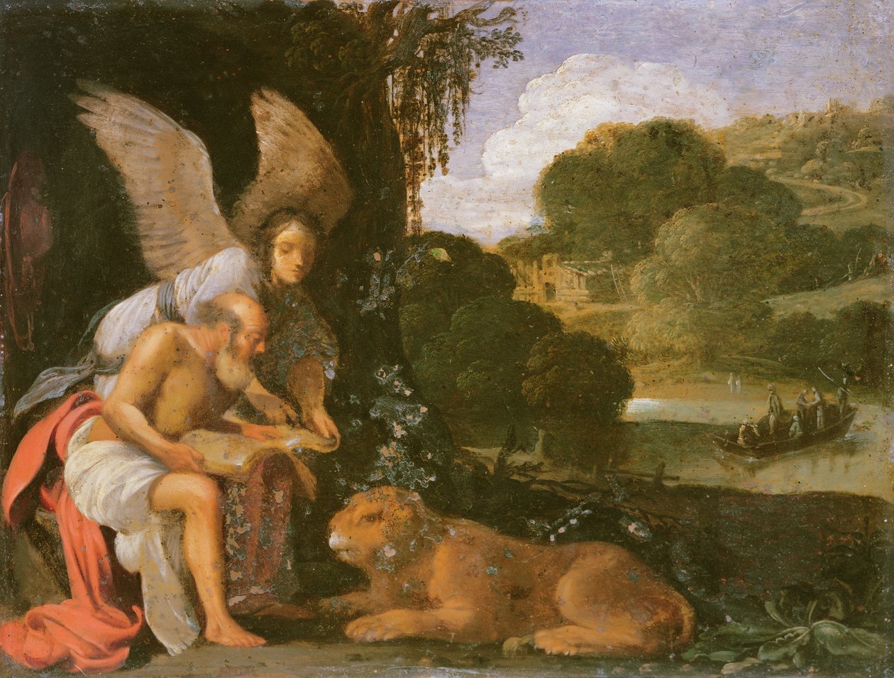São Jerônimo no Deserto de Adam Elsheimer