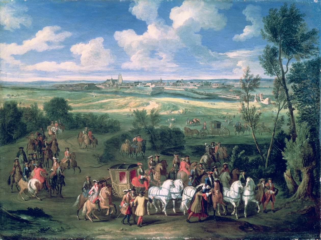 O Cortejo Real de Adam Frans van der Meulen