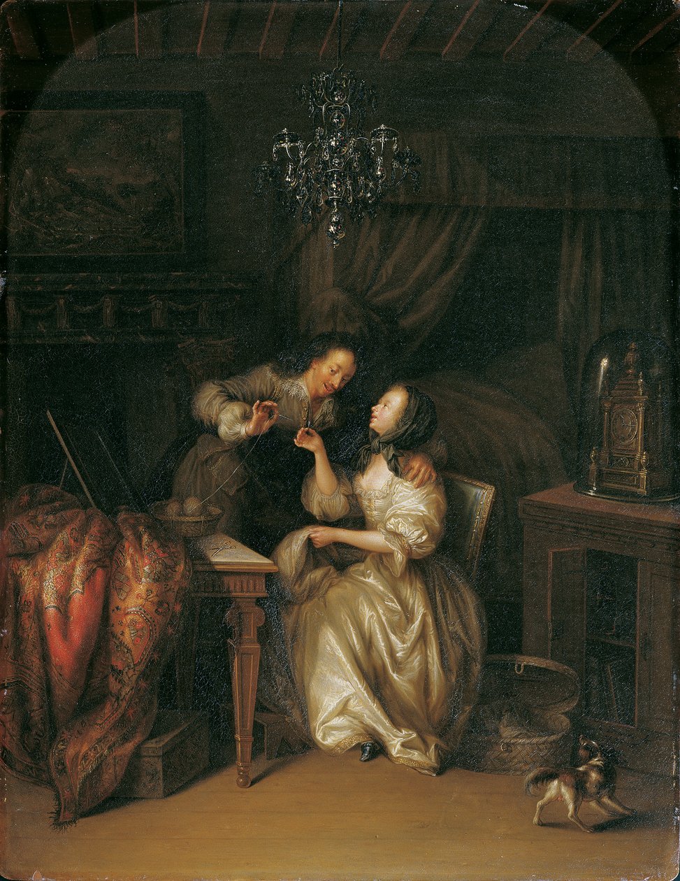 O galante ajudante de Adam Johann Braun