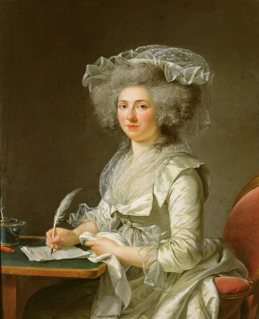 Retrato de uma mulher, c.1787 de Adelaide Labille Guiard