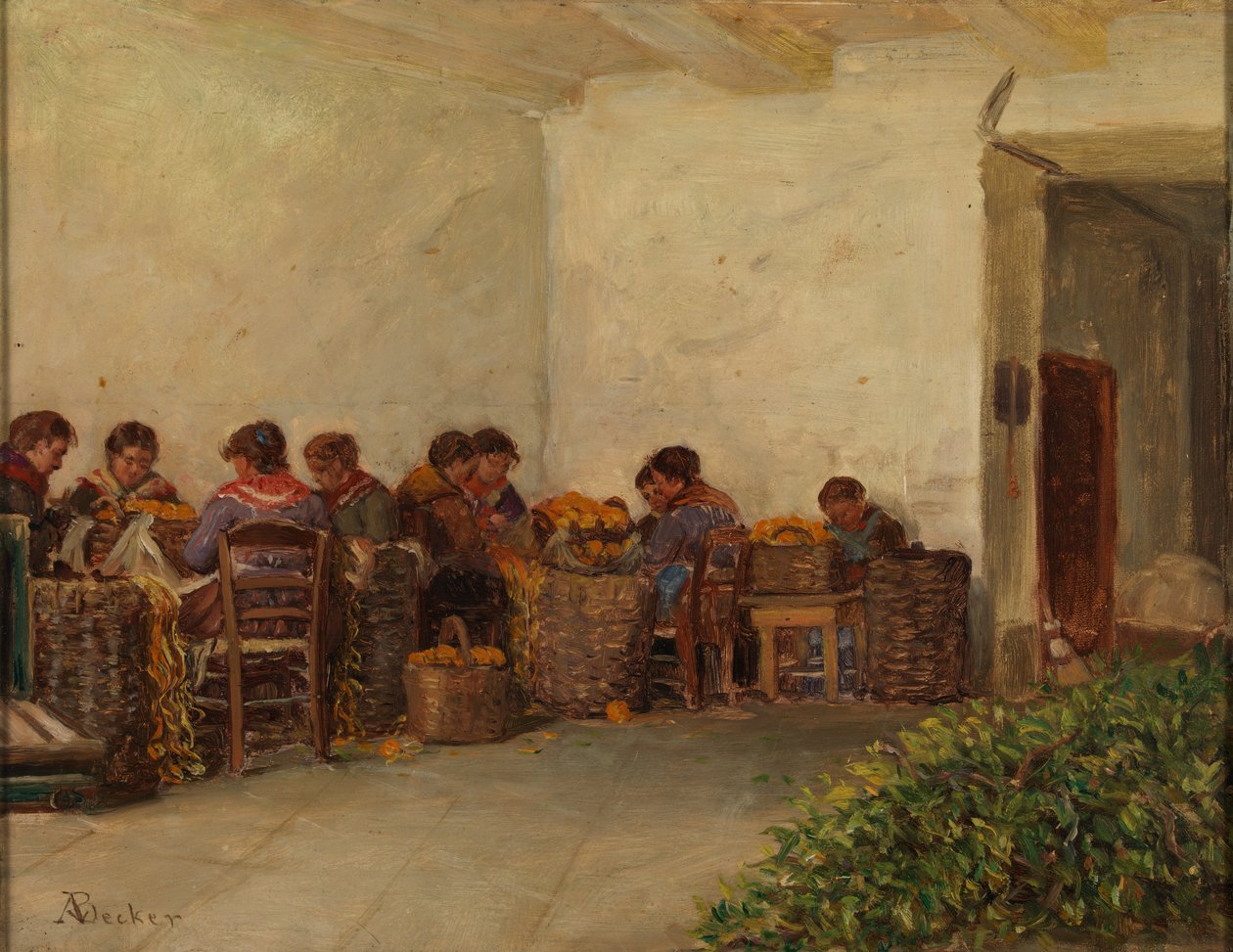 As mulheres rurais de Adolf von Becker