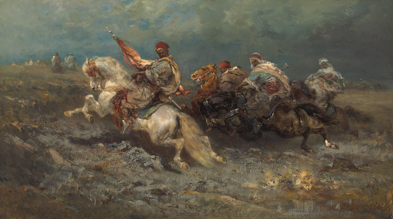 The Stampede de Adolf Schreyer