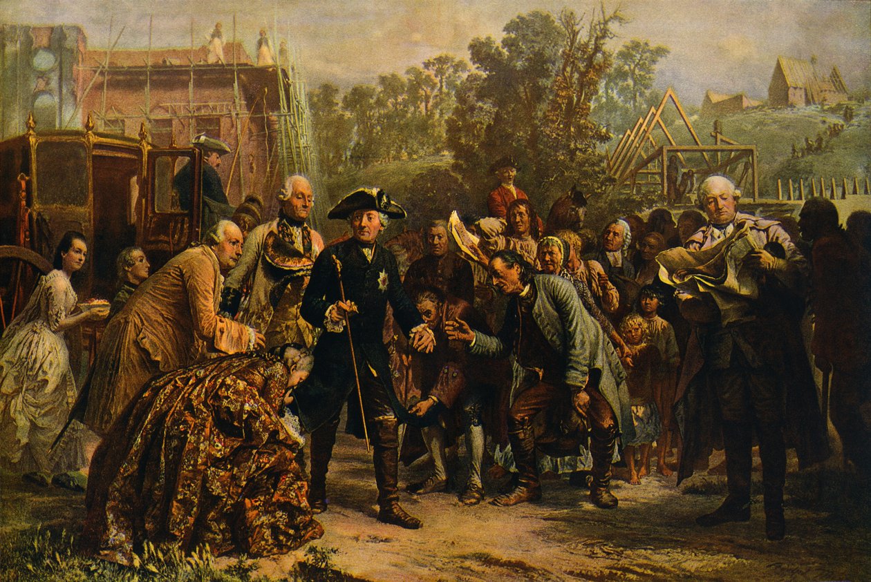 Frederico o Grande em de Adolph Menzel