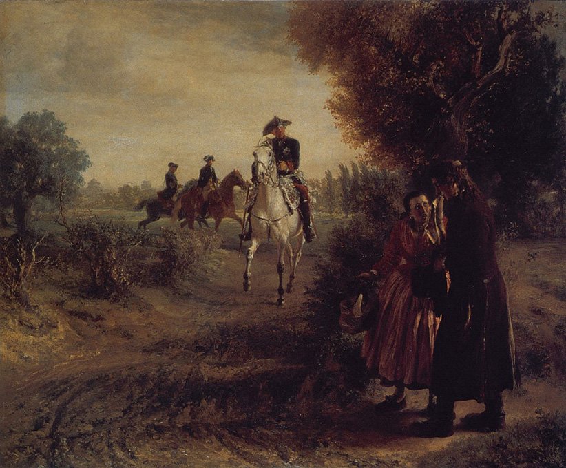 A petição de Adolph Menzel