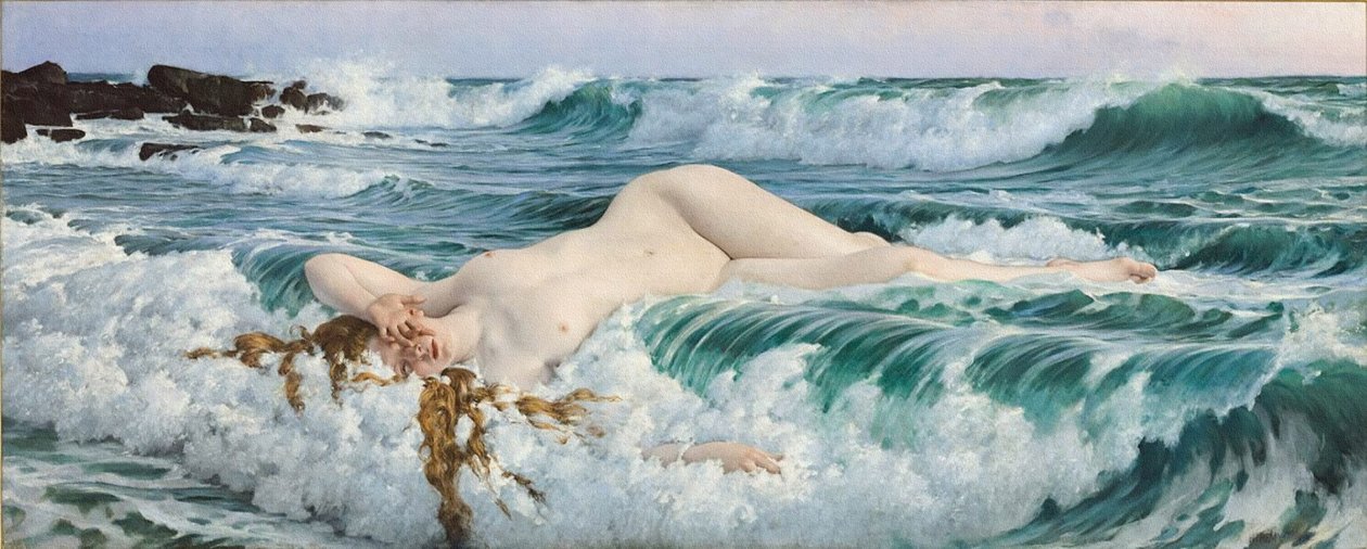 Afrodite, c.1893 de Adolf Hiremy Hirschl