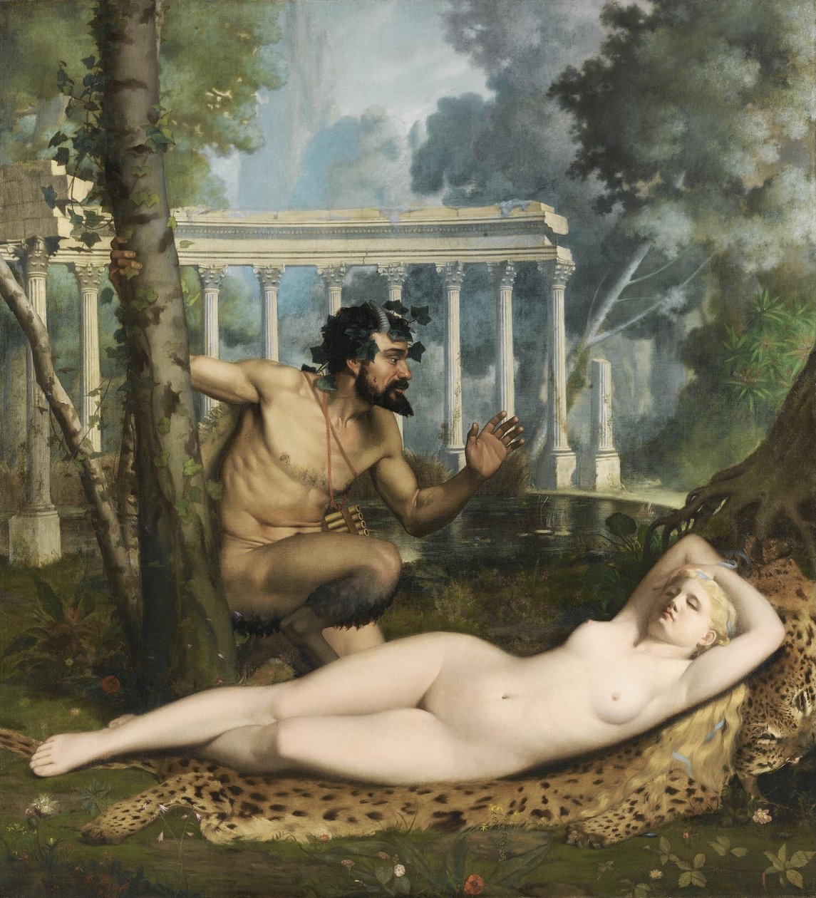 Panela e Vênus de Adolphe Alexandre Lesrel