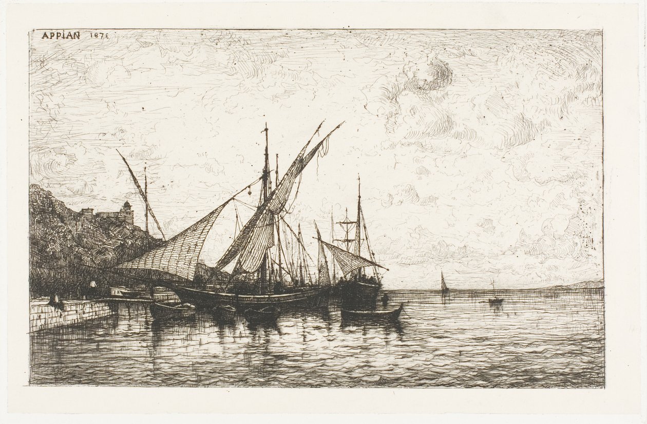 O Porto de Mônaco de Adolphe Appian