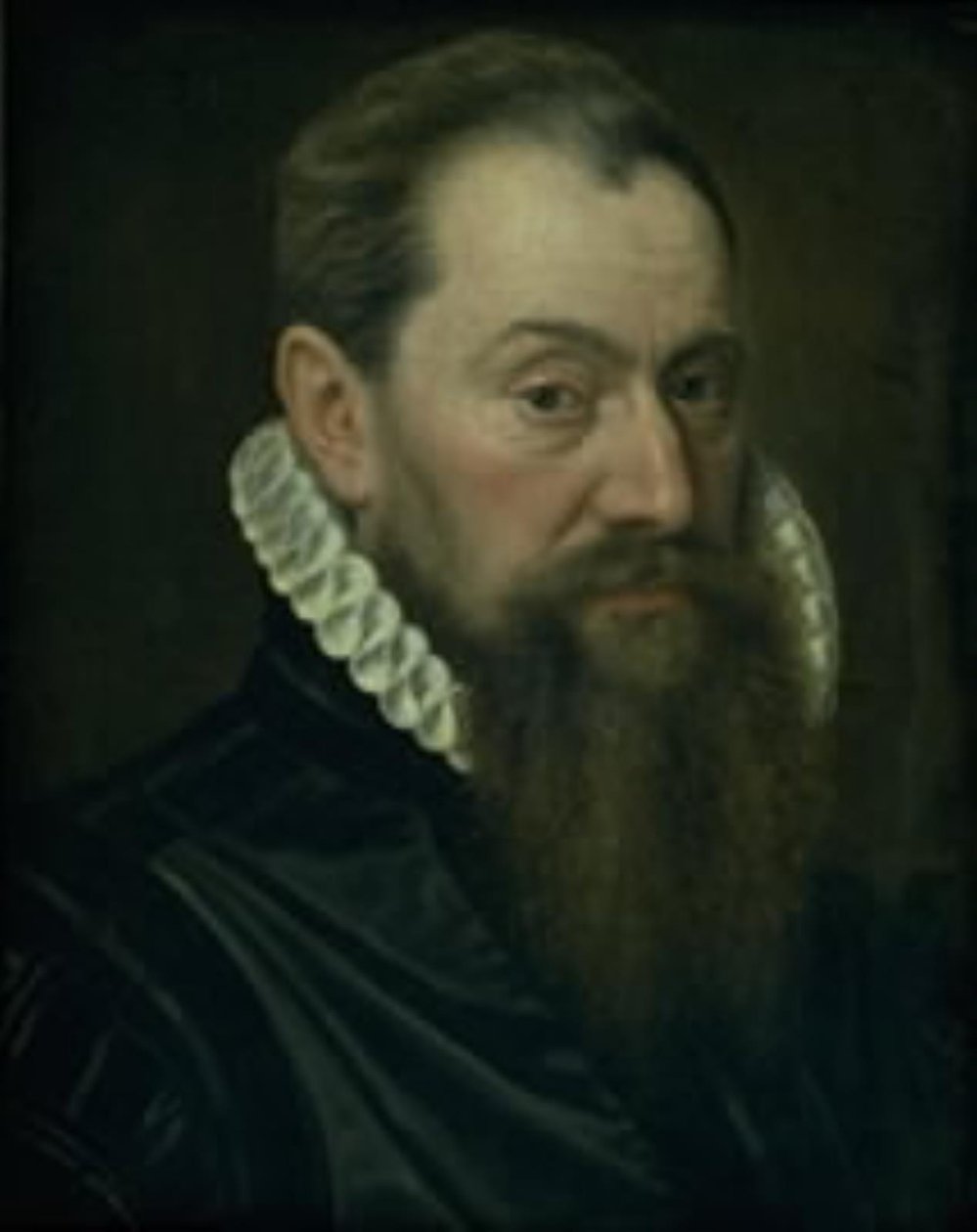 Retrato de um homem de Adriaen Thomasz. Key