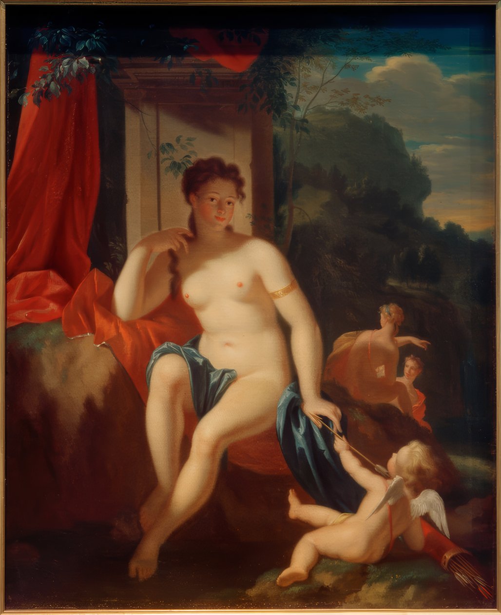 Vénus e Cupido de Adriaen van der Werff