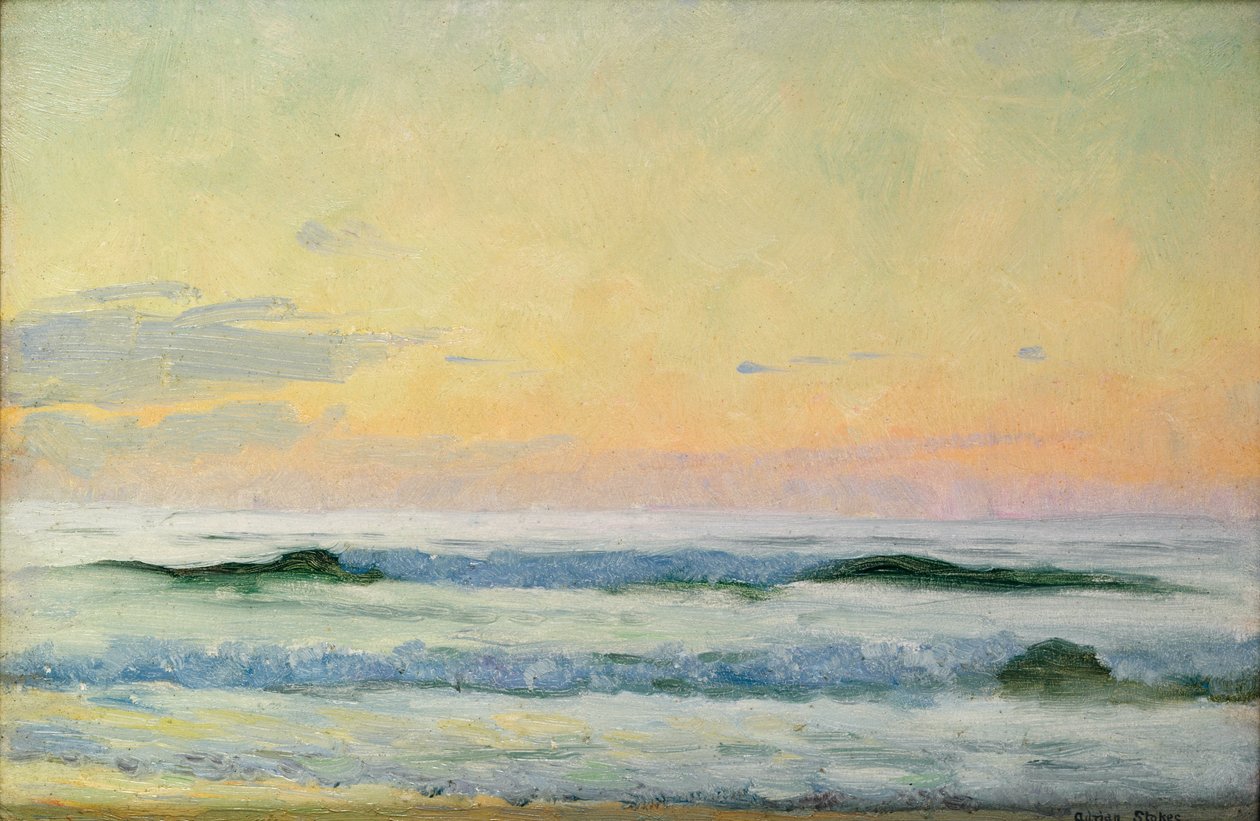 Estudo do Mar - Noite de Adrian Scott Stokes
