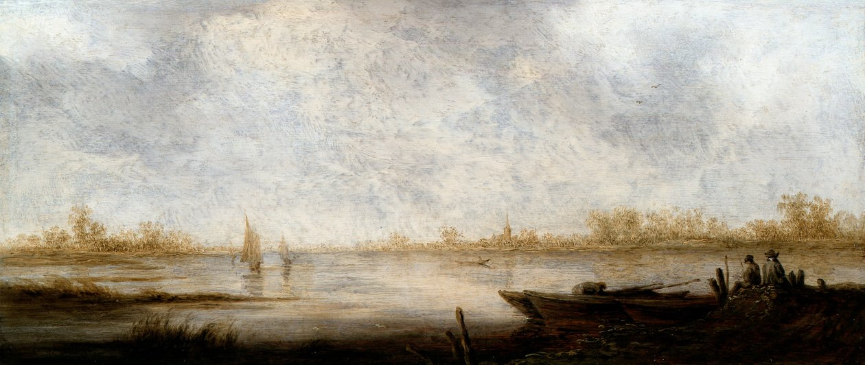 Paisagem do rio de Aelbert Cuyp