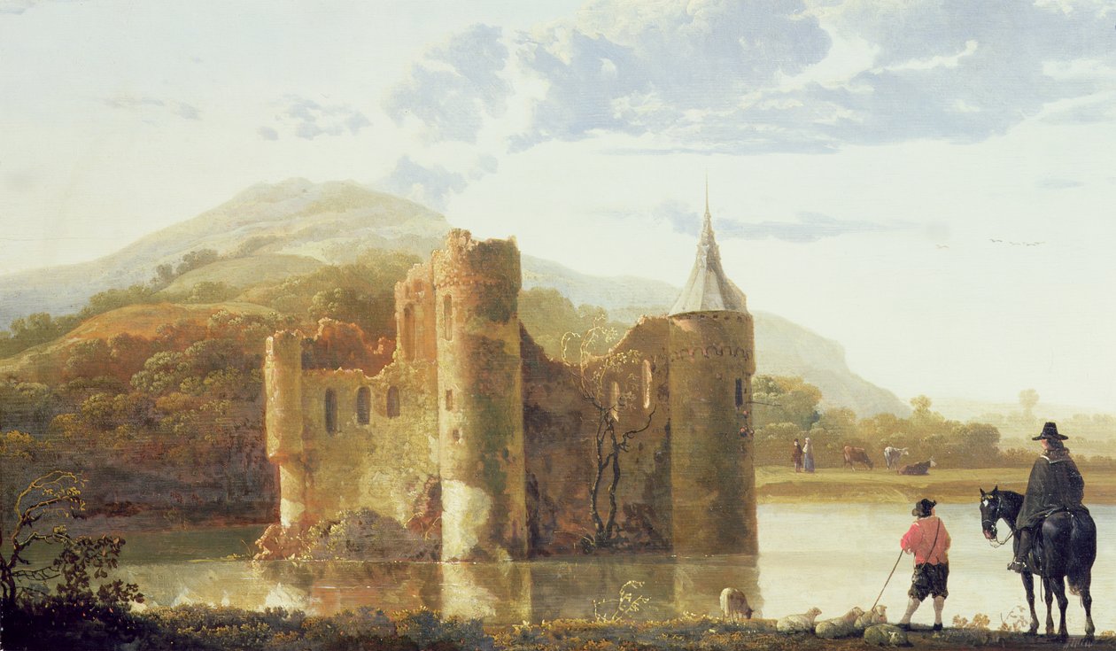 Castelo de Ubbergen, c.1655 de Aelbert Cuyp