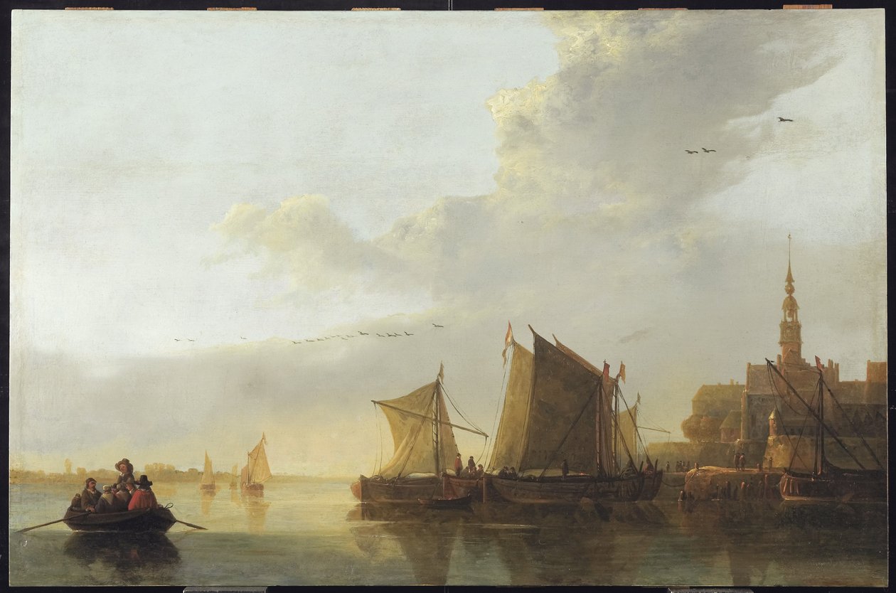 Vista de Dordrecht, c.1655 de Aelbert Cuyp