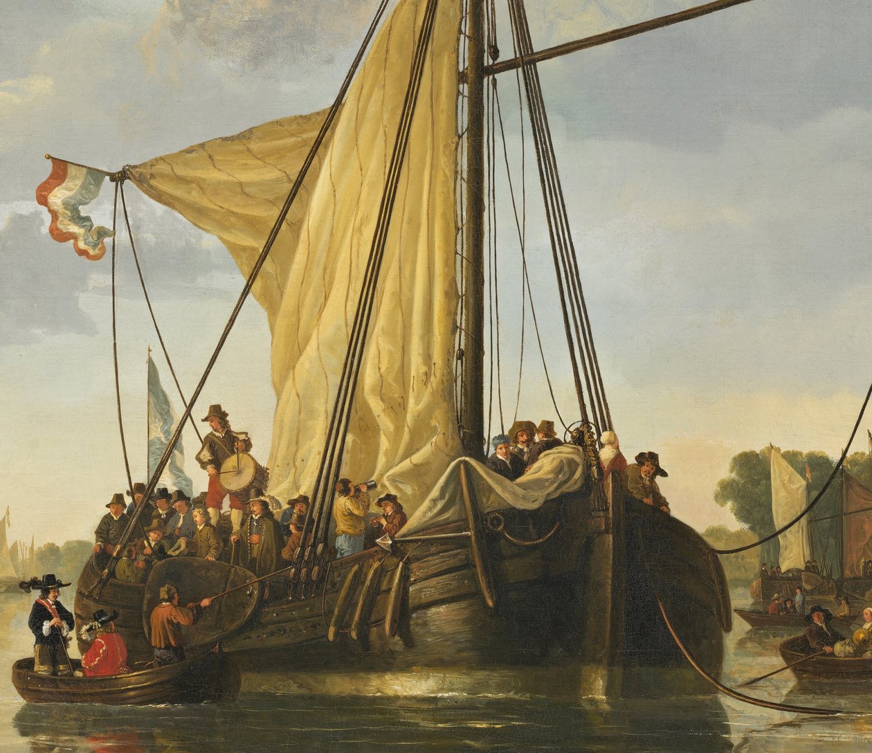 O Maas em Dordrecht de Aelbert Cuyp