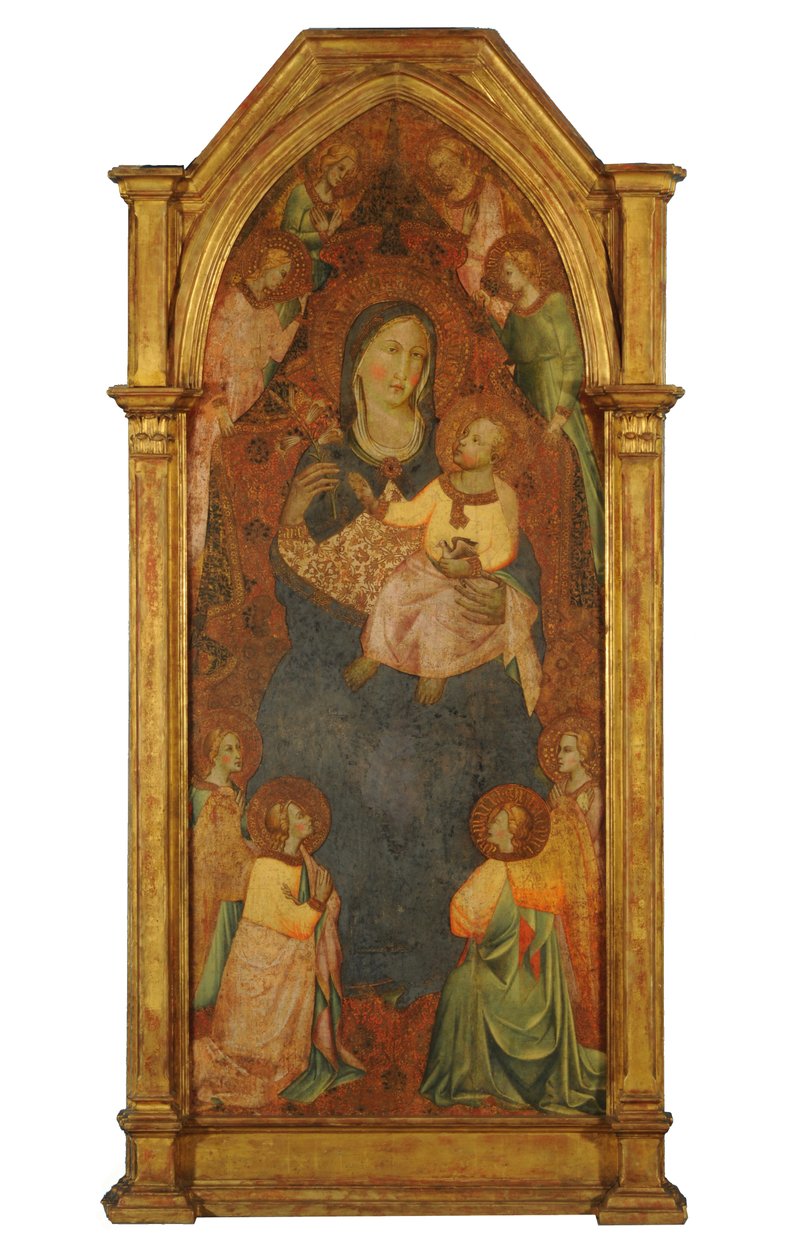 Virgem com criança de Agnolo Gaddi