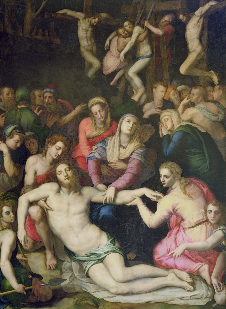 Deposição da Cruz de Agnolo Bronzino
