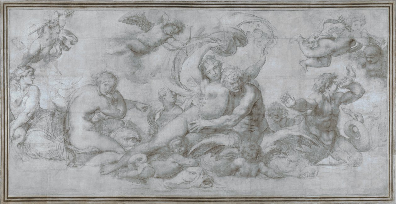 Triunfo do Mar de Agostino Carracci